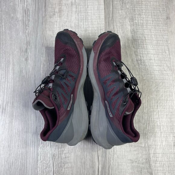 Salomon Sense Ride 4 Women's Size 7 Red Athletic Training Shoes Maroon Hiking F - Picture 8 of 10